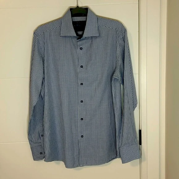 princess polly baby blue dress Blu by polifroni | Shirts | Blu By Polifroni Men Blue Checkered Dress Shirt  Size Medium